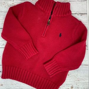 Toddler POLO Ralph Lauren zip sweater